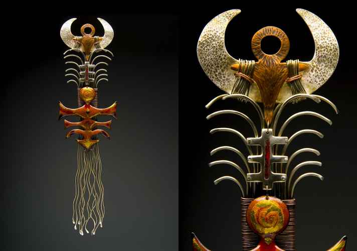 hand crafted metal wall art